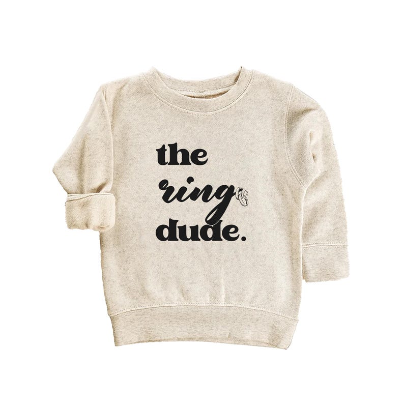 The Ring Dude Baby Shirt, Bridal Party Outfit