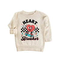 Heart Breaker Valentine Baby Shirt, Boys Valentine’s Day Outfit