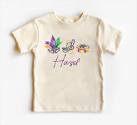 Mardi Gras Baby Bodysuit, Adorable Mardi Gras Parade Outfit for Boys and Girls