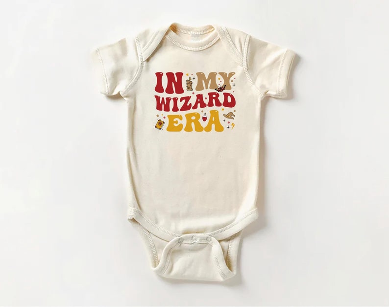 In My Wizard Era Baby Bodysuit, Magical Kid's Outfit