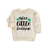 Wee Little Hooligan Baby Bodysuit, Adorable Irish Outfit for Kids and Toddlers