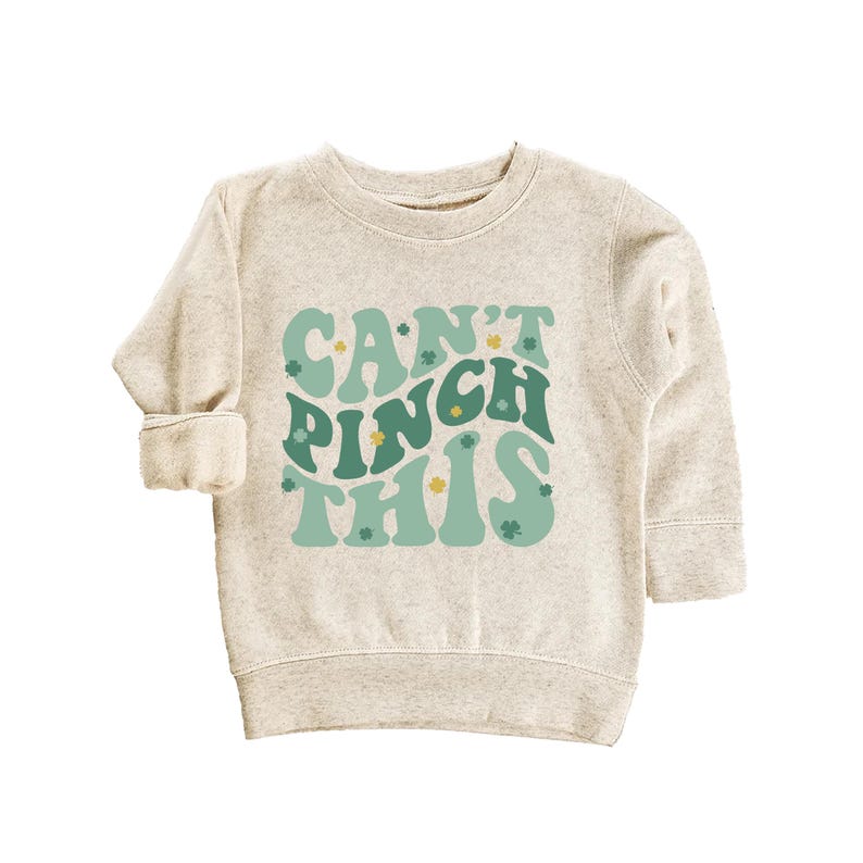 Can't Pinch This Baby Shirt, Cute St. Paddy's Day Kids Outfit