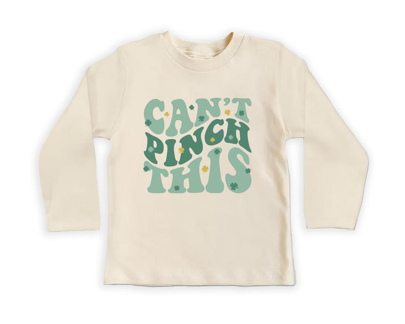 Can't Pinch This Baby Bodysuit, Cute St. Paddy's Day Kids Outfit