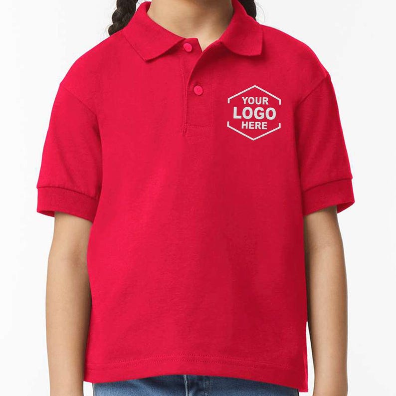 Custom Embroidered Polo Shirt for Men and Women