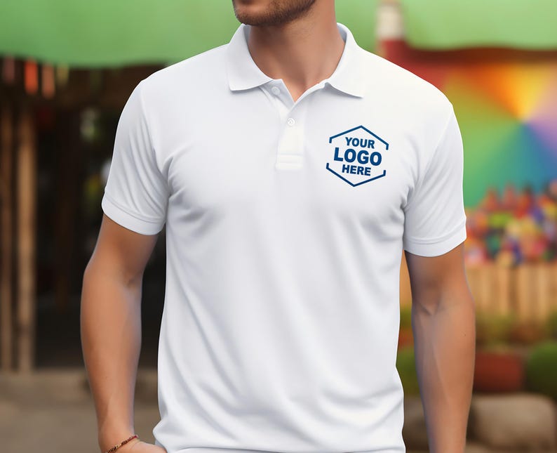 Custom Embroidered Polo Shirt for Men and Women