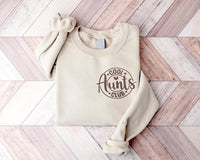 Cool Aunts Club Embroidered Sweatshirt, Gift for Cool Aunts from Niece