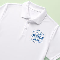 Custom Polo Shirt for Men and Women - Personalized Polo Shirts for Business, Casual Wear, Sports Teams, Work Uniforms, and Unisex Apparel(Youth)