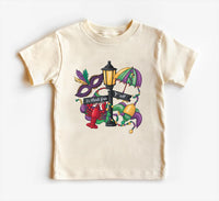 It's Mardi Gras Y'all Baby Shirt, Festive Mardi Gras Kids Outfit