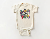 It's Mardi Gras Y'all Baby Shirt, Festive Mardi Gras Kids Outfit