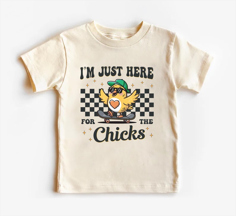 I'm Just Here For The Chicks Baby Sweatshirt, Spring Celebrations