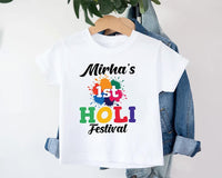 My 1st Holi Baby Sweatshirt, Holi Hai Festival Outfit