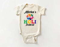 My 1st Holi Baby Sweatshirt, Holi Hai Festival Outfit