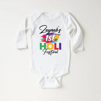 My 1st Holi Baby Sweatshirt, Holi Hai Festival Outfit