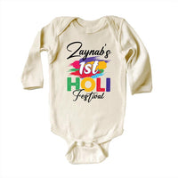 My 1st Holi Baby Sweatshirt, Holi Hai Festival Outfit