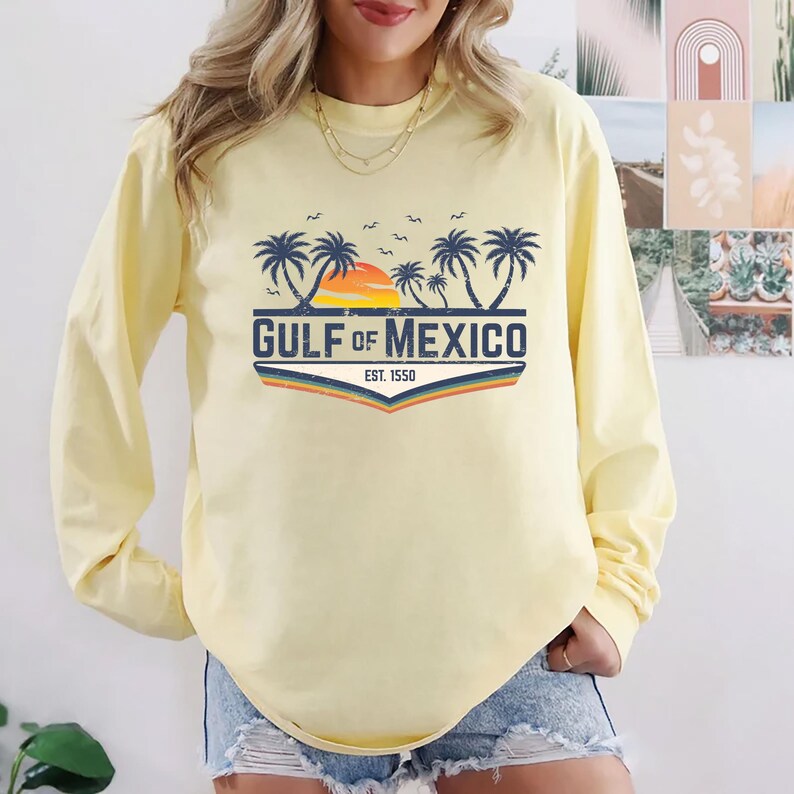 Gulf of Mexico Sweatshirt, Gulf of Mexico Gift