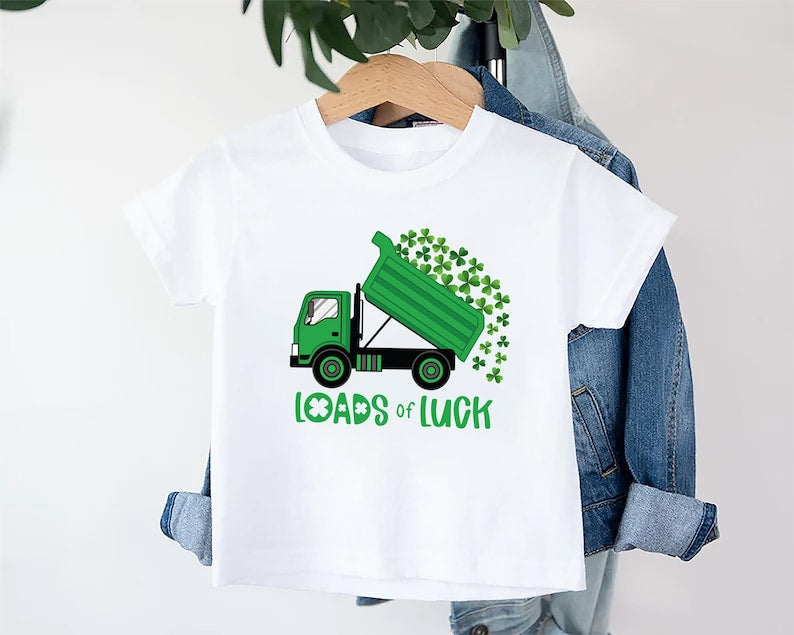 Loads of Luck Baby Shirt, Irish Holiday Gift