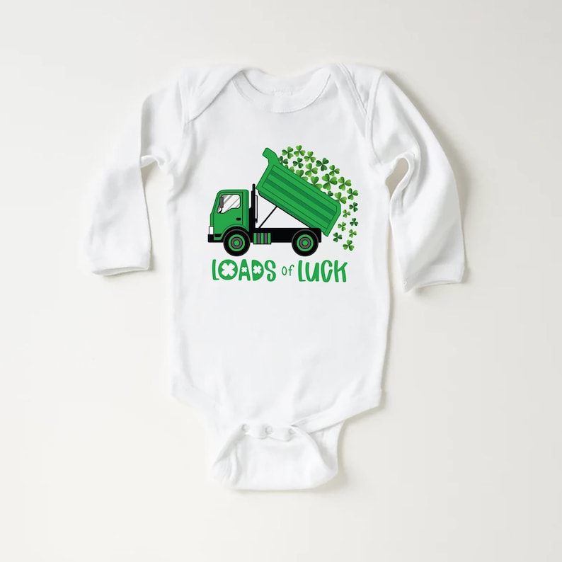 Loads of Luck Baby Shirt, Irish Holiday Gift