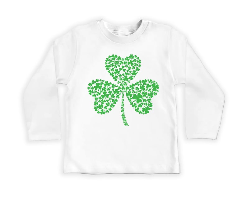 Irish Shamrock St Patrick's Day Baby Sweatshirt, Irish Pride St Patrick's Day Outfit