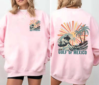 Gulf of Mexico Long Sleeve Shirt, Mexico Gift, Two-Sided