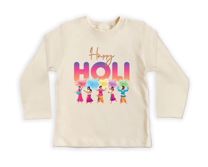 Holi Hai Baby Sweatshirt, Happy Holi Indian Festival Gift