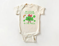 Cutest Clover in the Patch St. Patrick's Day Baby Sweatshirt