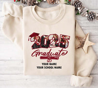 Custom Proud Family Graduation Sweatshirt, High School Graduate Gift