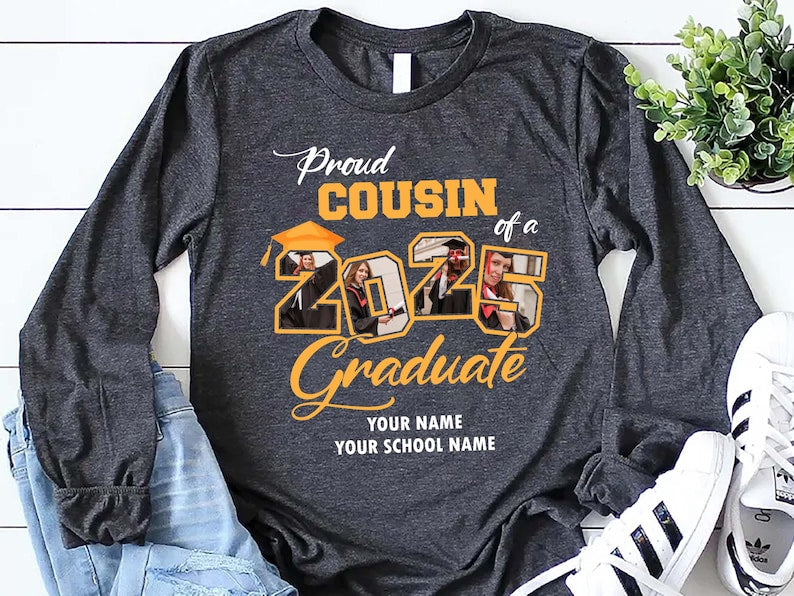 Custom Proud Family Graduation Long Sleeve Shirt