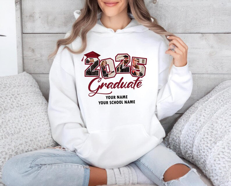 Custom Proud Family Graduation Hoodie, High School Graduate Gift