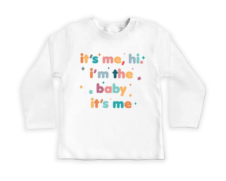 It's Me Hi I'm The Baby It's Me Baby Shirt, Adorable Baby Shower Gift