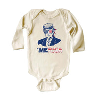 Trump Merica Baby Shirt, Patriotic USA Election Gift