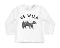 Be Wild Baby Shirt, Outdoor Camping Baby Clothes