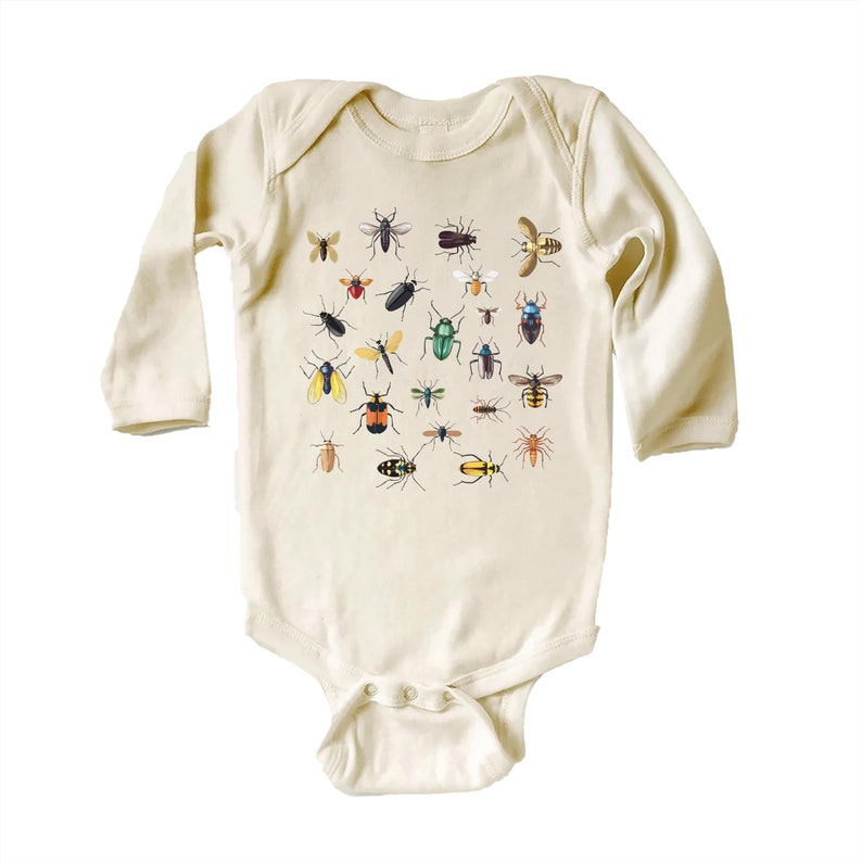 Bug Baby Bodysuit, Entomology Bug Lover Birthday Gift for Kids