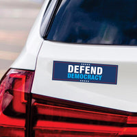 Defend Democracy Magnet, Resist Hate Magnet, Anti-Trump, Resist Racism Car Magnet, Resist Fascism Vehicle Magnet