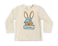 Custom Name Easter Baby Bodysuit, Baby Shirt, Toddler Sweatshirt - Personalized Bunny Outfit