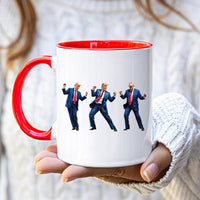 Trump Dance Mug, Funny Dancing Trump Coffee Cup