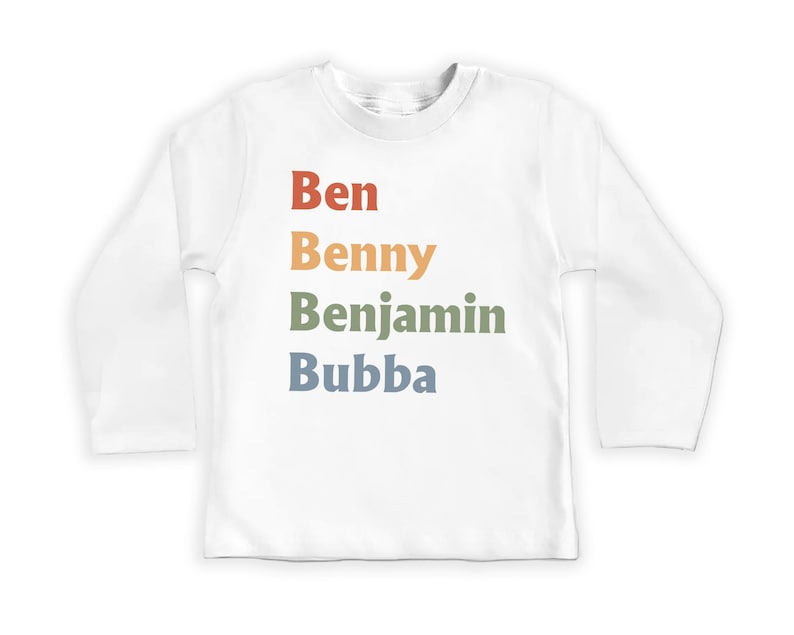 Boy Nickname Baby Sweatshirt, Cute Vintage Baby Clothes