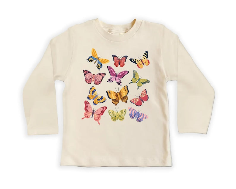 Boho Moth Baby Shirt, Cute Bohemian Baby Gift