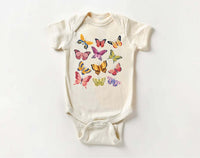 Boho Moth Baby Shirt, Cute Bohemian Baby Gift