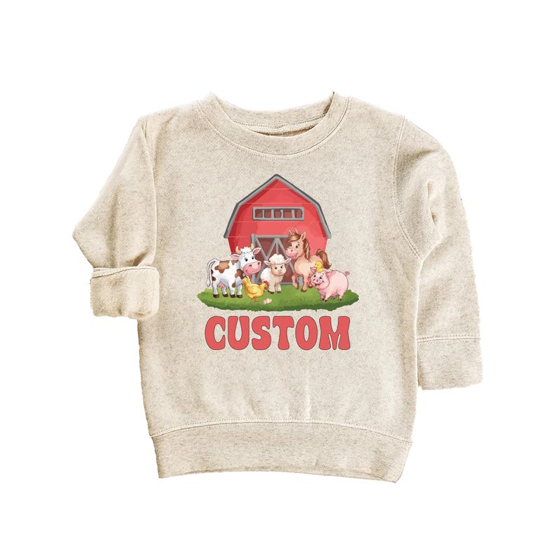 Farm Life Baby Shirt, Custom Farm Name Outfit