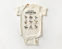 Ducks of North America Baby Bodysuit, Baby Shirt, Toddler Sweatshirt - Wild Ducks Outfit