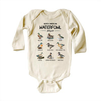 Ducks of North America Baby Bodysuit, Baby Shirt, Toddler Sweatshirt - Wild Ducks Outfit