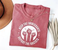 Immigrants Short Sleeve T-Shirt, Equal Rights Immigrant Support