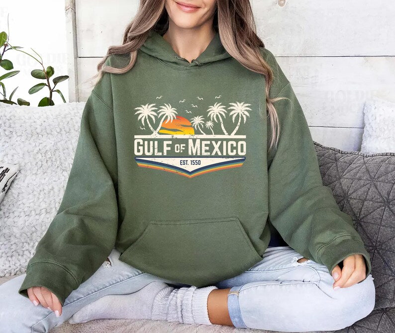 Gulf of Mexico Hoodie, Gulf of Mexico Gift