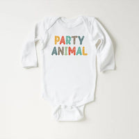 Party Animal Baby Bodysuit, Baby Shirt, Toddler Sweatshirt - Fun Animal Birthday Outfit