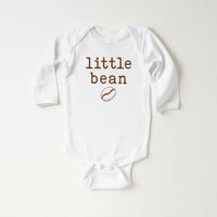 Retro Vintage Little Bean Coffee Baby Bodysuit, Baby Shirt, Toddler Sweatshirt