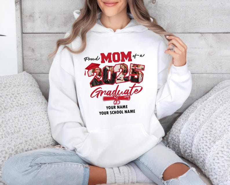 Custom Proud Family Graduation Hoodie, High School Graduate Gift