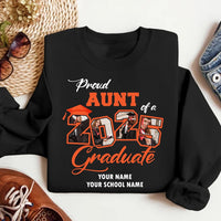 Custom Proud Family Graduation Sweatshirt, High School Graduate Gift