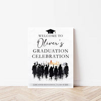 Personalized Graduation Welcome Sign, Custom Class of 2025 Party Sign, Graduation 2025 Decor, Congrats Grad Sign, Senior 2025 Party Display