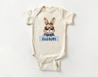 Personalized Name Bunny Baby Sweatshirt, Cute Easter Bunny Gift for Kids