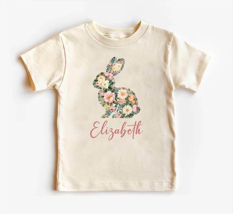 Girls Easter Baby Bodysuit, Baby Shirt, Toddler Sweatshirt - Personalized Spring Outfit